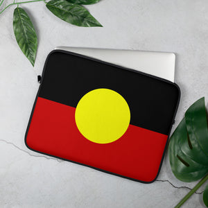 Aboriginal Flag Laptop Case - Laptop Bags Australia