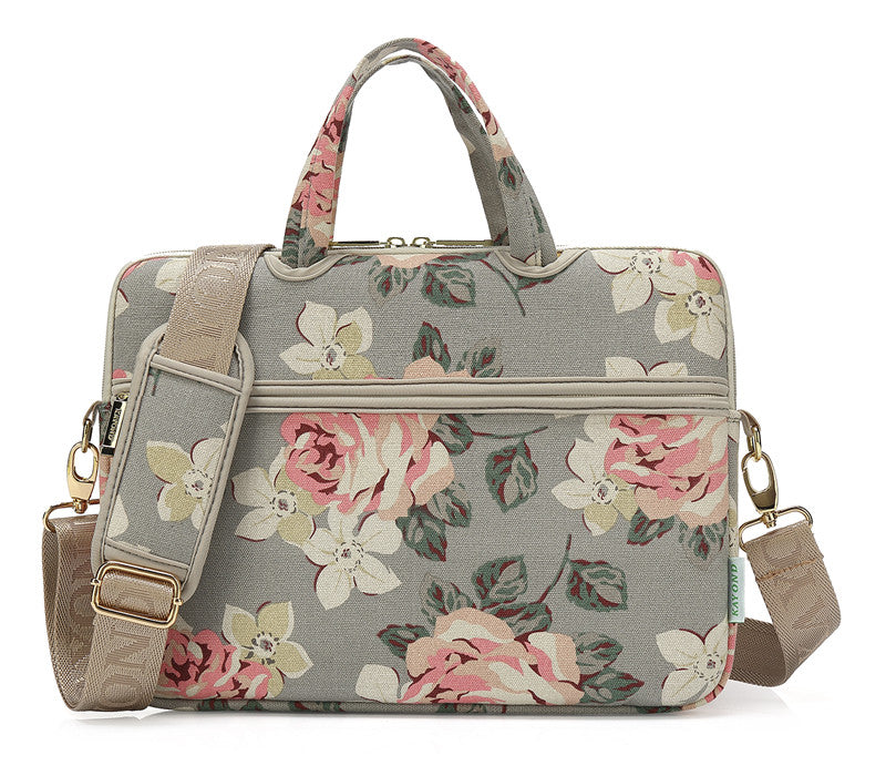 The Rose Laptop Briefcase for Women 15-inch - Laptop Bags Australia