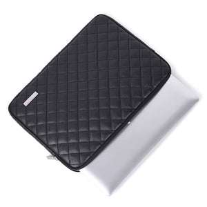 Leather Plaid Laptop Case 15-inch - Laptop Bags Australia