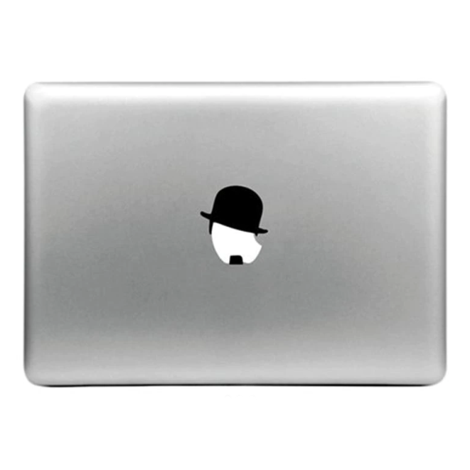 Charlie Chaplin Sticker for Apple MacBook - Laptop Bags Australia