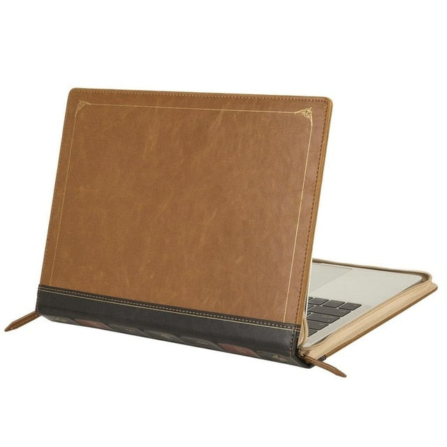 Book laptop cover best sale