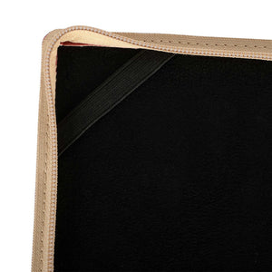 Book Cover Leather Laptop Sleeve for MacBook - Laptop Bags Australia