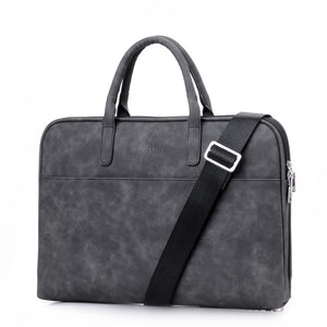 Leather Classic Laptop Bag for Women 14-inch - Laptop Bags Australia