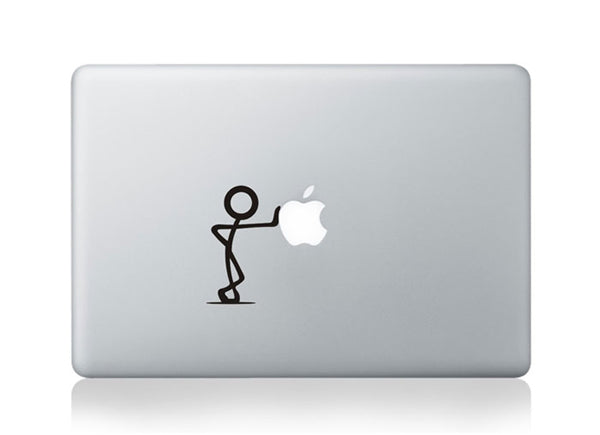 Laid Back Stick Man Sticker for Apple MacBook | LAPTOP BAG - Laptop ...