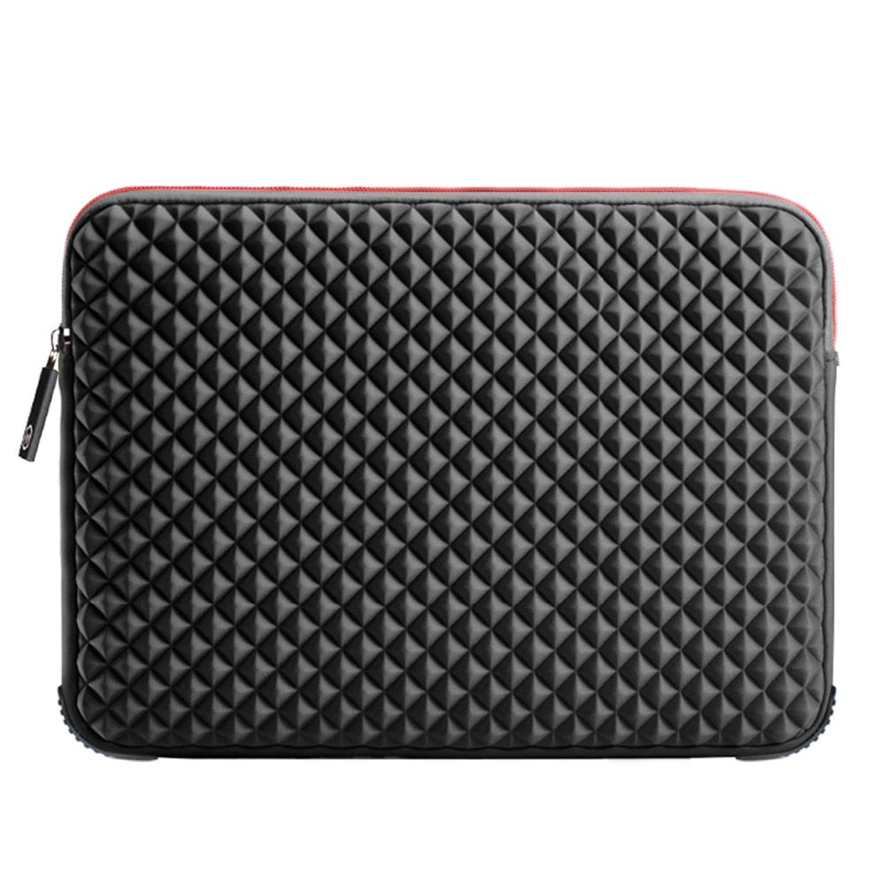 Black Plaid Laptop Case17-inch - Laptop Bags Australia