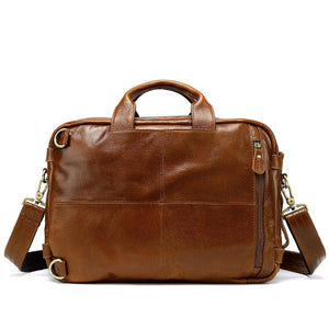 The Traveller Leather Laptop Bag - Laptop Bags Australia