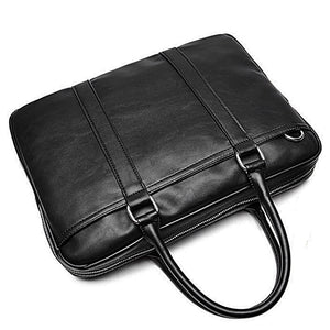 The Agent Leather Laptop Briefcase - Laptop Bags Australia