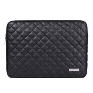 Leather Plaid Laptop Case 14-inch - Laptop Bags Australia